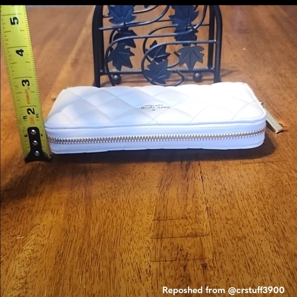 Kate Spade Wallet Quilted Leather Zip-Around Continental NWT - Picture 15 of 16